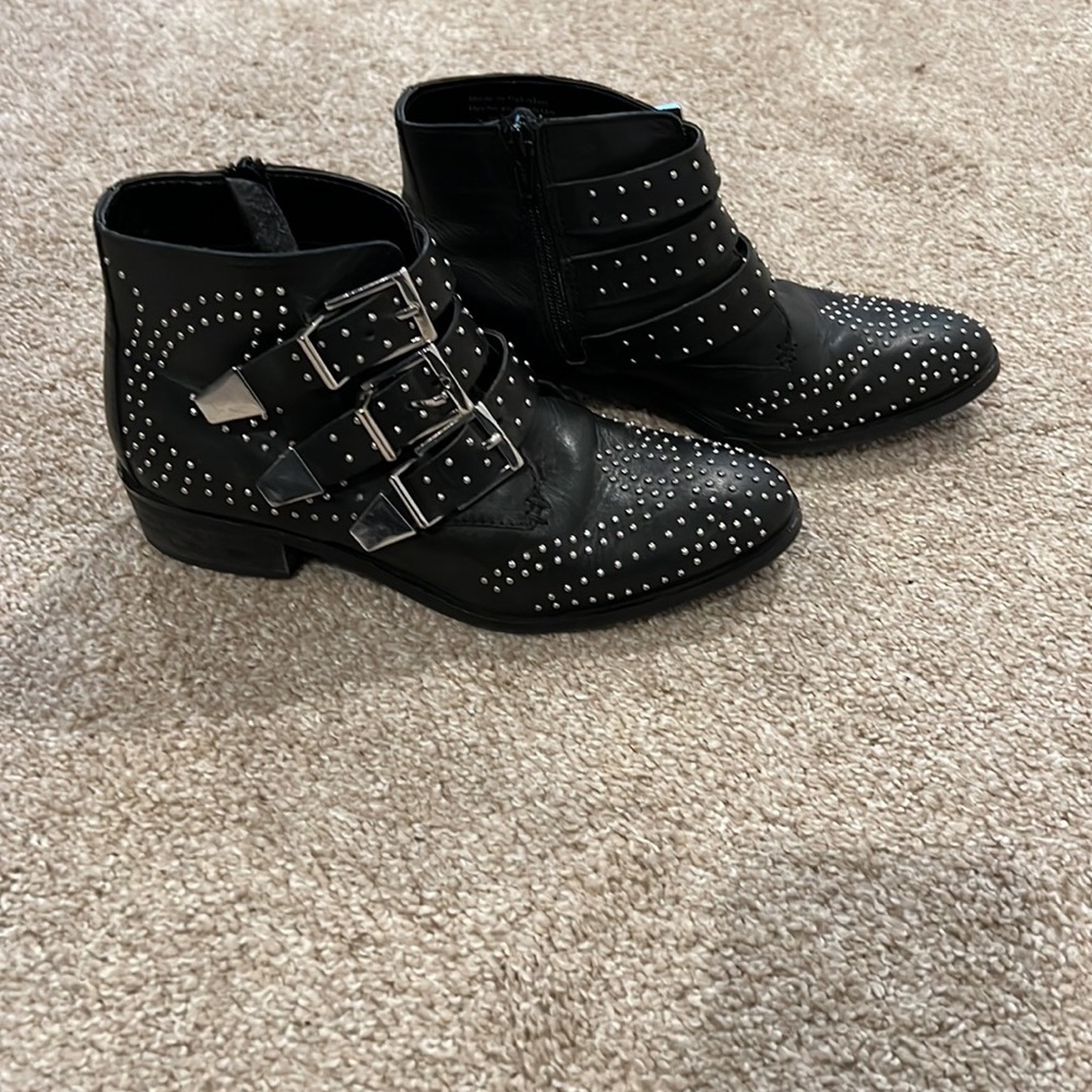 Aldo Studded Ankle Boots